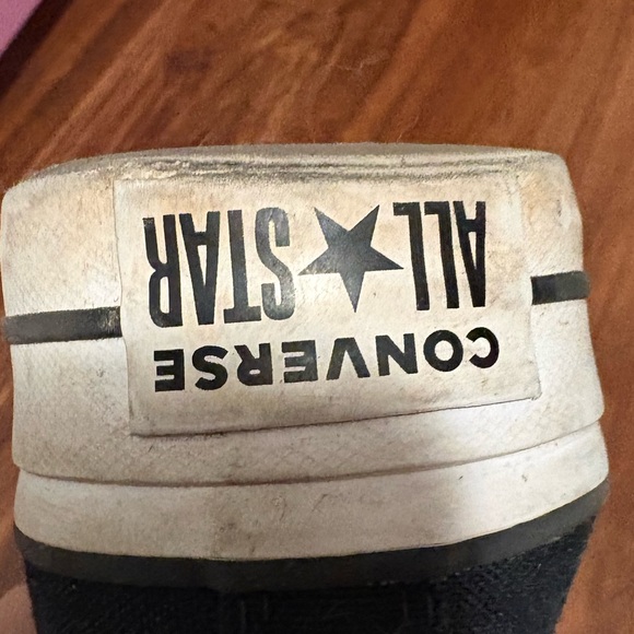 Black hightop platform converse - Picture 8 of 16